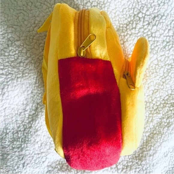 NWT Winnie the Pooh Bear Children's Backpack - Plush Kids Mini Bag - Picture 8 of 13